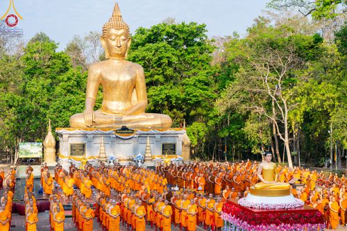 ภาพ No.310494:วันอาทิตย์ที่ 22 กุมภาพันธ์ พ.ศ. 2569 พิธีอัญเชิญพระประธาน “พระธรรมกาย” เพื่อไปประดิษฐาน ณ ธุดงเข้าสถานอำนาจเจริญ จังหวัดอำนาจเจริญ