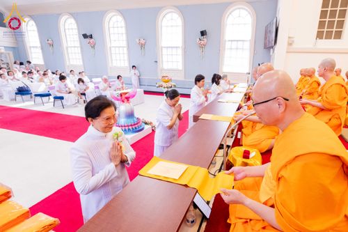 ภาพ No.319010:วันที่ 29 มีนาคม พ.ศ.2569 พิธีทอดผ้าป่าวัดพระธรรมกาย 20 ศูนย์สาขา และการประชุมภาคพื้นอเมริกา ไตรมาสที่ 1/2569 วัดพระธรรมกายชิคาโก ประเทศสหรัฐอเมริกา