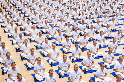 ภาพ No.340286:วันที่ 23 กรกฎาคม พ.ศ. 2569 พิธีเปิดโครงการพัฒนาคุณธรรม จริยธรรม สำหรับนักเรียนนายสิบตำรวจ (นสต.) รุ่นที่ 17 ศูนย์ฝึกอบรมตำรวจภูธรภาค 1 ระหว่างวันที่ 23-27 กรกฏาคม 2569 ( 5 วัน 4 คืน) ณ ศูนย์ปฏิบัติธรรมเวิล์ดพีช วัลเล่ย์ (World Peace Valley) เขาใหญ่  ต.ห