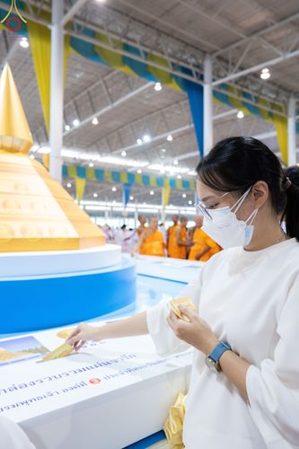 ภาพ No.77563:พิธีหล่อพระบรมพุทธเจ้า วัน อาทิตย์ที่ 12 มีนาคม พ.ศ. 2566 ณ วัดพระธรรมกาย จ.ปทุมธานี