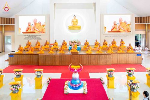 ภาพ No.346577:วันอาทิตย์ที่ 30 สิงหาคม พ.ศ.2569 พิธีทอดผ้าป่า สวดธรรมจักรกัปปวัตนสูตรกลั่นแผ่นดินโปรยรัตนชาติ  สถาปนาองค์พระเจดีย์เพื่อสร้างสันติภาพโลก  ณ ศูนย์ปฏิบัติธรรมพนมสารคาม (เพชรตะวัน) จังหวัดฉะเชิงเทรา