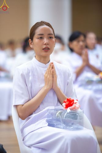 ภาพ No.206924:พิธีถวายโคมมาฆประทีป น้อมถวายเป็นพุทธบูชา แด่คณะพระภิกษุ สามเณร วัดพระธรรมกาย วันอาทิตย์ที่ 9 กุมภาพันธ์ พ.ศ. 2568 ณ ห้องแก้วสารพัดนึก 2 สภาธรรมกายสากล วัดพระธรรมกาย จังหวัดปทุมธานี