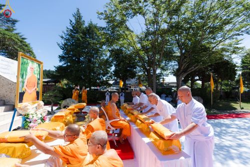 ภาพ No.148321:พิธีปฐมอุปสมบท สมโภชอุโบสถ บูชาธรรม 80 ปี หลวงพ่อธัมมชโย  วันอาทิตย์ที่ 11 สิงหาคม พ.ศ. 2567 วัดพระธรรมกายโทชิหงิ ประเทศญี่ปุ่น