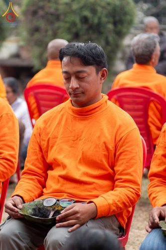 ภาพ No.209803:วันที่ 28 กุมภาพันธ์ พ.ศ.2568 พิธีเปิดโครงการบวชสามเณร พิธีถวายไทยธรรม พิธีขอขมามอบผ้าไตร  ณ เมืองปาตัน ประเทศเนปาล