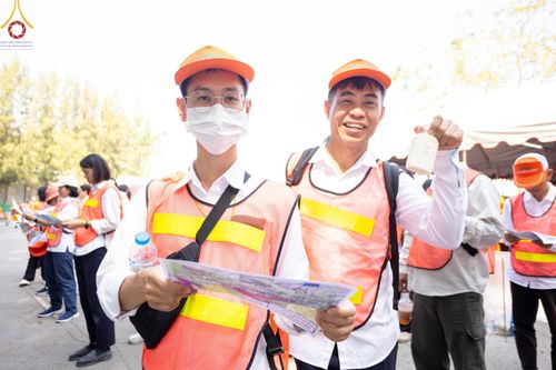 ภาพ No.113438:V.12 พลังหมู่ การเตรียมงาน เก็บงาน การรับบุญของเจ้าหน้าที่หน่วยงานต่างๆ เพื่อโครงการธรรมยาตรา ปีที่ 12 ระหว่างวันที่ 2 - 31 มกราคม พ.ศ. 2567