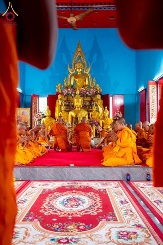 ภาพ No.276400:วันศุกร์ที่ 5 ธันวาคม 2568 (วันพ่อแห่งชาติ) พิธีบรรพชาอุปสมบทหมู่ธรรมทายาท จำนวน 14 รูป โครงการบรรพชาอุปสมบทหมู่ รุ่นบูชาธรรมมหาปูชนียาจารย์ ประจำปี 2568  ณ ศูนย์อบรมเยาวชนบางปะหัน จังหวัดพระนครศรีอยุธยา