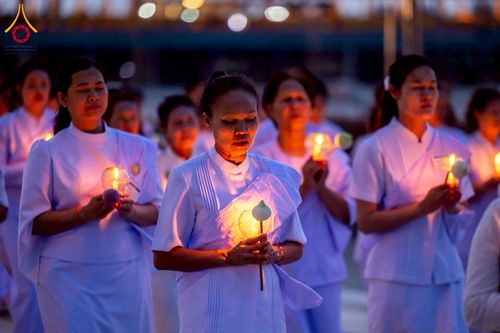 ภาพ No.224247:วันที่ 3-5 พฤษภาคม พ.ศ. 2568  กิจวัตร-กิจกรรมโครงการปฏิบัติธรรมอบรมศีลธรรม “บวชอุบาสิกาแก้ว” ถวายเป็นพระราชกุศล แด่พระบาทสมเด็จพระเจ้าอยู่หัว เนื่องในโอกาสมหามงคล “วันฉัตรมงคล” ณ วัดพระธรรมกาย อ.คลองหลวง จ.ปทุมธานี