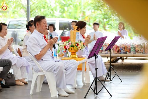 ภาพ No.94707:พิธีทอดกฐินสามัคคี สร้างกุฏิสงฆ์หลังแรก ณ ศูนย์ปฏิบัติธรรมและอบรมเยาวชนเมืองยะลา (ถนนเวฬุวัน ซอยเศรษฐี) วันที่ 15 พฤศจิกายน พ.ศ. 2566