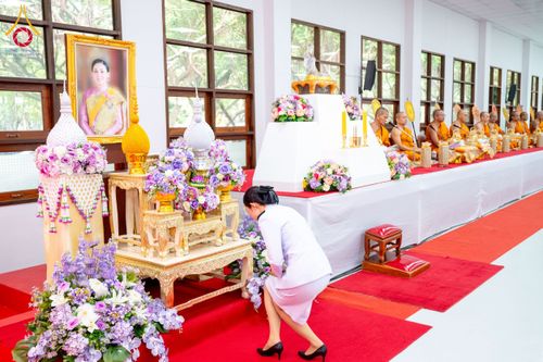 ภาพ No.227116:วันอังคารที่ 3 มิถุนายน พ.ศ. 2568 นายอำเภอคลองหลวง นำพสกนิกรรวมใจภักดิ์ สมเด็จพระนางเจ้าฯ พระบรมราชินี เนื่องในโอกาสวันเฉลิมพระชนมพรรษา ณ อาคารปลูกศรัทธา 2 วัดพระธรรมกาย อ.คลองหลวง จ.ปทุมธานี