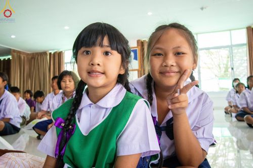 ภาพ No.104933:วันรวมพลังเด็กดี V-star ผู้นำฟื้นฟูศีลธรรมโลก จังหวัดกำแพงเพชร ณ ศูนย์ปฏิบัติธรรมกำแพงเพชร ในอุปถัมภ์พระพรหมวชิรปัญญาจารย์ วันที่ 22 ธันวาคม พ.ศ. 2566