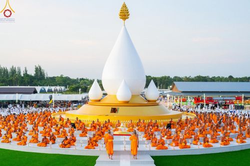 ภาพ No.211662:วันอาทิตย์ที่ 16 มีนาคม พ.ศ. 2568 พิธีอัญเชิญพระบรมสารีริกธาตุ ประดิษฐาน ณ ปทุมเจดีย์ ศูนย์อบรมเยาวชนปัตตานี