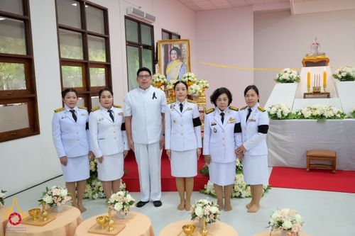 ภาพ No.262513:วันที่ 30 ตุลาคม พ.ศ. 2568 พสกนิกรอำเภอคลองหลวง จัดพิธีบำเพ็ญกุศลสัตตมวาร ถวายพระราชกุศลแด่สมเด็จพระพันปีหลวง ณ วัดพระธรรมกาย