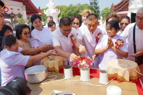 ภาพ No.61618:พิธีตัดลูกนิมิตผูกพัทธสีมา อุโบสถจิตตะอริยศุภกุล วันพฤหัสบดีที่ ๑๘ เมษายน พ.ศ.๒๕๖๗ ณ วัดกิ่วลม ตำบลบ่อหลวง อำเภอฮอด จังหวัดเชียงใหม่