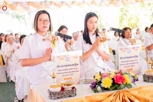 ภาพ No.100356:พิธีทอดกฐินบรมจักรพรรดิ ณ วัดพระธรรมกายแคลิฟอร์เนีย เมืองอาซูซ่า รัฐแคลิฟอร์เนีย ประเทศสหรัฐอเมริกา วันอาทิตย์ที่ 12 พฤศจิกายน พ.ศ. 2566