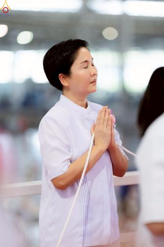 ภาพ No.247093:วันที่ 21 กันยายน พ.ศ. 2568 งานบุญวันอาทิตย์ พิธีจุดเทียนใจ ไฟนิรันด์ อนันตชัย ณ วัดพระธรรมกาย จ.ปทุมธานี