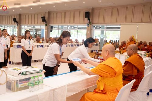 ภาพ No.142183:พิธีถวายสังฆทานแด่คณะสงฆ์ 323 วัด ปีที่ 20 ครั้งที่ 170 , พิธีมอบกองทุนหนุนแรงใจช่วยครูใต้ ปีที่ 17 ครั้งที่ 135 และพิธีทำบุญอุทิศส่วนกุศลให้ผู้วายชนม์ วันเสาร์ที่ 22 มิถุนายน พ.ศ.2567 ณ ศูนย์ปฏิบัติธรรมภาคใต้ อ.บางกล่ำ จ.สงขลา