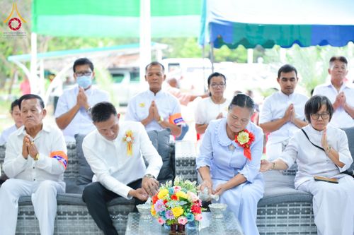 ภาพ No.230563:วันอาทิตย์ที่ 29 มิถุนายน พ.ศ. 2568  งานสัมมนาคณะสงฆ์จังหวัดอำนาจเจริญ โครงการกฐินสามัคคีทั่วไทย 30,000 วัด บูชาธรรม 81 ปี หลวงพ่อธัมมชโย และพิธีถวายสังฆทาน 409 วัด ครบรอบ 9 ปี ณ ธุดงคสถานอำนาจเจริญ