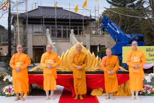 ภาพ No.132209:พิธีประดิษฐานยอดอุโบสถ บูชาธรรม 80 ปี หลวงพ่อธัมมชโย ณ วัดพระธรรมกายโทชิหงิ ประเทศญี่ปุ่น วันอาทิตย์ที่ 24 มีนาคม พ.ศ. 2567