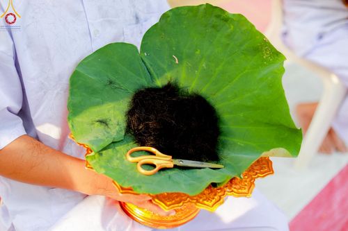 ภาพ No.216721:วันอาทิตย์ที่ 6 เมษายน พ.ศ. 2568 พิธีตัดปอยผม และปลงผมนาคธรรมทายาท โครงการบวชบูชาธรรม81ปี หลวงพ่อธัมมชโย โครงการ 1 และ 2 โครงการนานาชาติ AEC&WAB รุ่น CEO (ผู้บริหาร) รุ่นที่4 ณ หมู่บ้านบรรลุธรรม วัดพระธรรมกาย