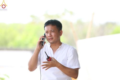 ภาพ No.127484:V.31 ทุ่มเทเพื่อบางกล่ำ การเตรียมงานของเจ้าหน้าที่หน่วยงานต่างๆ  เพื่องานธรรมยาตราอัญเชิญพระบรมสารีริกธาตุ ประดิษฐาน ณ มหารัตนเจดีย์สิริปทุมสวรรค์ (เจดีย์อริยพุทธะ 5 พระองค์) ณ ศูนย์ปฏิบัติธรรมภาคใต้ อ.บางกล่ำ จ.สงขลา ระหว่างวันที่ 9-10 มีนาคม พ.ศ. 2567