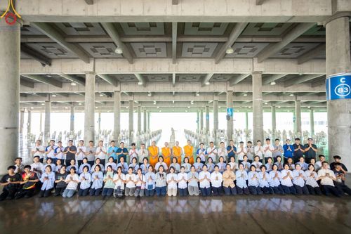 ภาพ No.60555:V.38 ทุ่มพลังเพื่อพ่อครบ 80 ปี ภาพการเตรียมงานของหน่วยงานต่างๆ เพื่อพิธีฉลองอายุวัฒนมงคล 80 ปี หลวงพ่อธัมมชโย และรับถวายมหาสังฆทาน 10,000 กว่าวัดทั่วประเทศ ในวันคุ้มครองโลก วันจันทร์ที่ 22 เมษายน พ.ศ. 2567