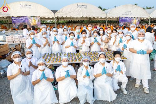 ภาพ No.116315:พิธีถวายภัตตาหารเป็นสังฆทาน แด่คณะพระธรรมยาตรา ปีที่ 12 วันที่ 21 มกราคม พ.ศ. 2567 ณ วัดโบสถ์(บน) บางคูเวียง จ.นนทบุรี