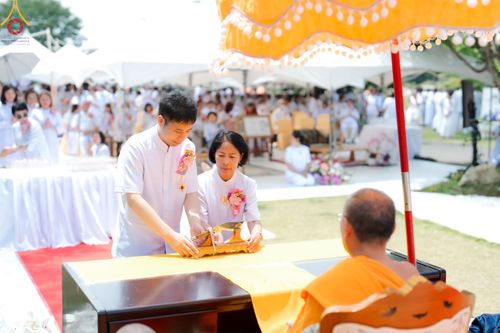 ภาพ No.141666:พิธีประดิษฐานลูกนิมิตมหาสมบัติ  ผูกสีมา สถาปนาอุโบสถ "บูชาธรรม 80 ปี หลวงพ่อธัมมชโย" ณ วัดพระธรรมกายโทชิหงิ ประเทศญี่ปุ่น วันอาทิตย์ที่ 16 มิถุนายน พ.ศ. 2567