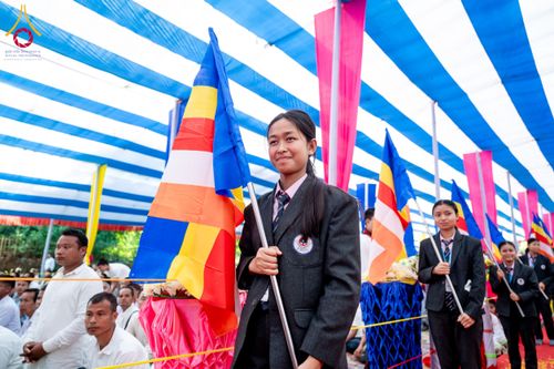 ภาพ No.176207:พิธีทอดกฐินสมทบ โดยมูลนิธิธรรมกาย ในนามหลวงพ่อธัมมชโย ณ วัดสัทธนารามา บานา วิหาร เมืองไดยุน รัฐอรุนาจาลประเทศ ประเทศอินเดีย วันที่ 15 พฤศจิกายน พ.ศ. 2567