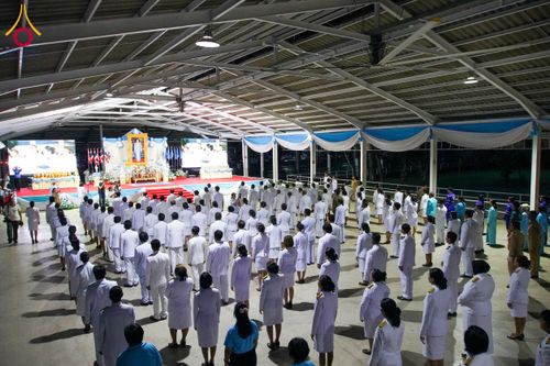 ภาพ No.148220:กิจกรรมเฉลิมพระเกียรติ สมเด็จพระนางเจ้าสิริกิติ์ พระบรมราชินีนาถ พระบรมราชชนนีพันปีหลวง เนื่องในโอกาสวันเฉลิมพระชนมพรรษา วันจันทร์ที่ 12 สิงหาคม พ.ศ. 2567 ณ อาคารโถงช้างฯ วัดพระธรรมกาย 