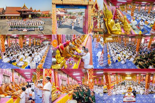 วันที่ 27 มกราคม พ.ศ. 2569 พิธีทอดผ้าป่าทำนุบำรุงศาสนสถาน ณ วัดตะเคียน อ.บางกรวย จ.นนทบุรี ในโครงการธรรมยาตรา กตัญญูบูชา มหาปูชนียาจารย์ พระมงคลเทพมุนี(สด จนฺทสโร) พระผู้ปราบมาร อนุสรณ์สถาน 7 แห่ง ปีที่ 14