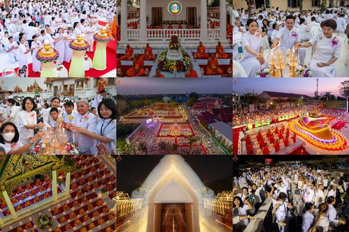 วันที่ 17 มกราคม พ.ศ. 2569 พิธีจุดประทีปถวายเป็นพุทธบูชา และบูชาธรรมมหาปูชนียาจารย์ (ภาพชุดที่ 2) ณ วัดโบสถ์บน ต.บางคูเวียง จ.นนทบุรี อนุสรณ์สถานลำดับที่ 4 สถานที่เกิดด้วยกายธรรม ในโครงการธรรมยาตรา กตัญญูบูชา มหาปูชนียาจารย์ พระมงคลเทพมุนี(สด จนฺทสโร) พร