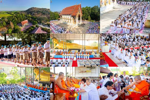 วันที่ 12 มกราคม พ.ศ. 2569 พิธีทอดผ้าป่าทำนุบำรุงศาสนสถาน ณ วัดพรสวรรค์ อ.สองพี่น้อง จ.สุพรรณบุรี ในโครงการธรรมยาตรา กตัญญูบูชา มหาปูชนียาจารย์ พระมงคลเทพมุนี(สด จนฺทสโร) พระผู้ปราบมาร อนุสรณ์สถาน 7 แห่ง ปีที่ 14