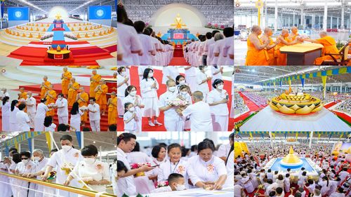 ภาพ No.77462:พิธีหล่อพระบรมพุทธเจ้า วัน อาทิตย์ที่ 12 มีนาคม พ.ศ. 2566 ณ วัดพระธรรมกาย จ.ปทุมธานี