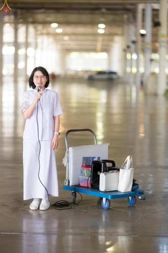 ภาพ No.280494:วันที่ 28 ธันวาคม พ.ศ.2568 พิธีถวายอุปกรณ์ทำความสะอาด ณ ห้องแก้วสารพัดนึก วัดพระธรรมกาย