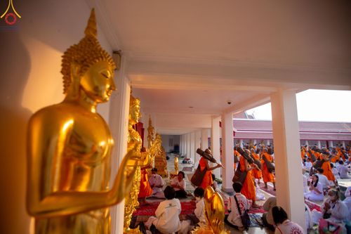 ภาพ No.110511:พิธีต้อนรับพระธรรมยาตรา ในโครงการธรรมยาตรากตัญญูบูชา มหาปูชนียาจารย์ พระมงคลเทพมุนี(สด จนฺทสโร) พระผู้ปราบมาร อนุสรณ์สถาน 7 แห่ง ปีที่ 12 วันที่ 11 มกราคม พ.ศ. 2567 ณ อนุสรณ์สถานลำดับที่ 3 สถานที่เกิดใหม่ในเพศสมณะ วัดสองพี่น้อง จ.สุพรรณบุรี