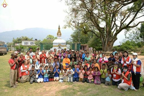 ภาพ No.17048:มูลนิธิธรรมกายช่วยเหลือผู้ประสบภัยแผ่นดินไหวที่ประเทศเนปาล