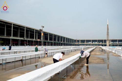 ภาพ No.217708:วันที่ 10-14 เมษายน พ.ศ. 2568 เจ้าหน้าที่อาสาสมัคร เตรียมงานวันคุ้มครองโลก ชุดที่ 2 วัดพระธรรมกาย จ.ปทุมธานี