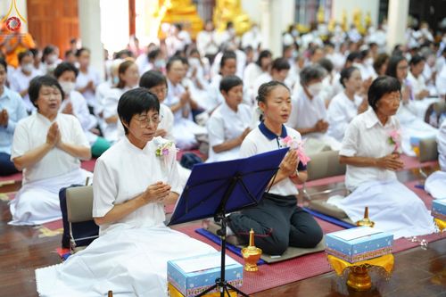 ภาพ No.113890:พิธีทอดผ้าป่าทำนุบำรุงศาสนสถาน ณ วัดอัมพวัน ต.บางม่วง อ.บางใหญ่ จ.นนทบุรี วันที่ 17 มกราคม พ.ศ. 2567