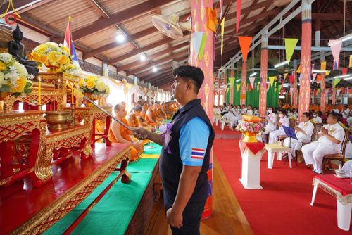 ภาพ No.115238:พิธีทอดผ้าป่าทำนุบำรุงศาสนสถาน ณ วัดลำพญา ต.ลำพญา อ.บางเลน จ.นครปฐม วันที่ 19 มกราคม พ.ศ. 2567