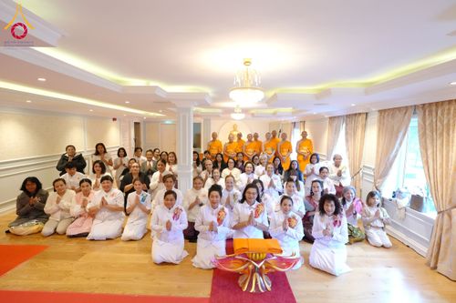 พิธีทอดกฐินสามัคคี ณ วัดพระธรรมกายเอกเกอร์ซุน ประเทศนอร์เวย์ วันอาทิตย์ที่ 27 ตุลาคม พ.ศ. 2567