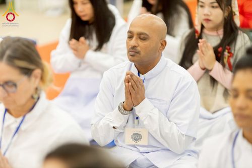 ภาพ No.233255:วันอาทิตย์ที่ 6 กรกฎาคม พ.ศ. 2568 พิธีถวายมหาสังฆทานแด่คณะสงฆ์ทั่วโลกและพิธีตักบาตรเนื่องในวันเข้าพรรษา  ณ วัดพุทธเคปทาวน์ ประเทศแอฟริกาใต้