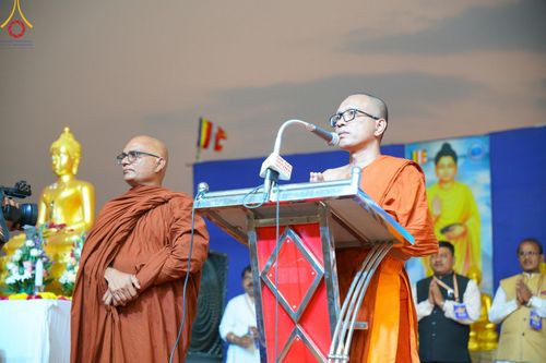 ภาพ No.212812:วันอาทิตย์ที่ 23 มีนาคม พ.ศ. 2568 ❖ คณะสงฆ์นานาชาติส่งมอบพระประธาน 108 องค์ ทั่วอินเดียรำลึกชาตกาล 134 ปี ดร.อัมเบดการ์