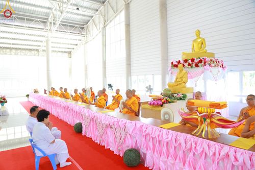 ภาพ No.97532:พิธีทอดกฐินสามัคคีเพื่อสร้างกำแพงแก้ว ณ ธุดงคสถานนครสวรรค์  วันที่ 19 พฤศจิกายน พ.ศ. 2566