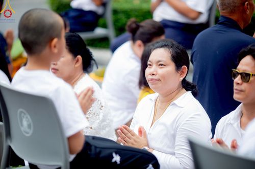 ภาพ No.213631:วันอาทิตย์ที่ 30 มีนาคม พ.ศ. 2568 พิธีตัดปอยผม โครงการหน่อแก้วเปรียญธรรม รุ่นที่ 13 ณ ค่ายจองแชมป์ หมู่กุฏิสามเณรเปรียญธรรม วัดพระธรรมกาย