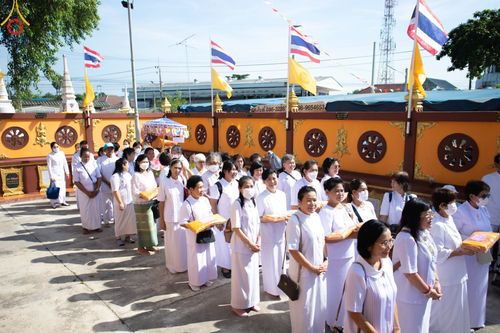 ภาพ No.92915:พิธีทอดกฐินสามัคคีทั่วไทย 5,000 วัด โดยคณะศิษยานุศิษย์วัดพระธรรมกาย  น้อมบูชาธรรม 79 ปี หลวงพ่อธัมมชโย  ณ วัดเตาปูน จ.ชลบุรี วันที่ 8 พฤศจิกายน พ.ศ. 2566