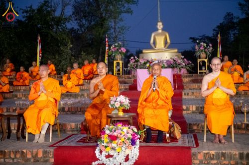 ภาพ No.210452:วันเสาร์ที่ 8 มีนาคม พ.ศ. 2568 พิธีจุดประทีป โครงการบรรพชาสามเณรชาวเนปาล 500 รูป ณ ชาตสถานอุทยานลุมพินีวัน ที่ประสูติขององค์สมเด็จพระสัมมาสัมพุทธเจ้า ลุมพินี ประเทศเนปาล
