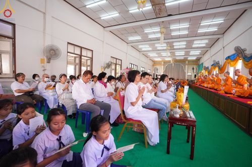 ภาพ No.114702:พิธีทอดผ้าป่าทำนุบำรุงศาสนสถาน ณ วัดปรางค์หลวง ต.บางม่วง อ.บางใหญ่ จ.นนทบุรี วันที่ 18 มกราคม พ.ศ. 2567