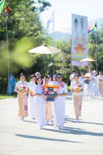 ภาพ No.174687:พิธีทอดกฐิน ศูนย์ปฏิบัติธรรมนานาชาติปาย อำเภอปาย จังหวัดแม่ฮ่องสอน พิธีวางดวงแก้ว โปรยรัตนชาติ สถาปนาอาคารปฏิบัติธรรม 80 ปี ครูบาไชยบูลย์ (หลวงพ่อธัมมชโย) วันที่ 27 ตุลาคม พ.ศ. 2567