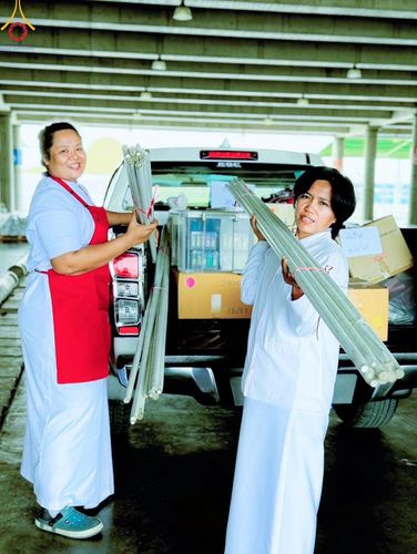 ภาพ No.127422:V.31 ทุ่มเทเพื่อบางกล่ำ การเตรียมงานของเจ้าหน้าที่หน่วยงานต่างๆ  เพื่องานธรรมยาตราอัญเชิญพระบรมสารีริกธาตุ ประดิษฐาน ณ มหารัตนเจดีย์สิริปทุมสวรรค์ (เจดีย์อริยพุทธะ 5 พระองค์) ณ ศูนย์ปฏิบัติธรรมภาคใต้ อ.บางกล่ำ จ.สงขลา ระหว่างวันที่ 9-10 มีนาคม พ.ศ. 2567