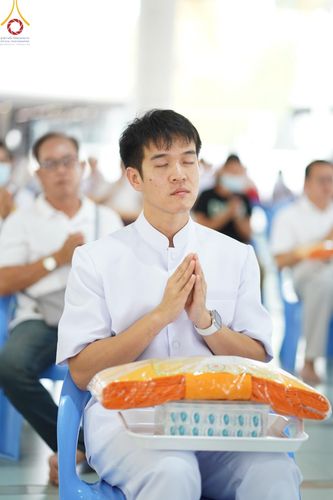 ภาพ No.149251:พิธีบุพเปตพลี ครั้งที่ 154 ร่วมอุทิศบุญแด่หมู่ญาติที่ล่วงลับไปแล้ว และสืบทอดอายุพระพุทธศาสนา วันจันทร์ที่ 19 สิงหาคม พ.ศ.2567 ณ หอฉันคุณยายอาจารย์ฯ วัดพระธรรมกาย